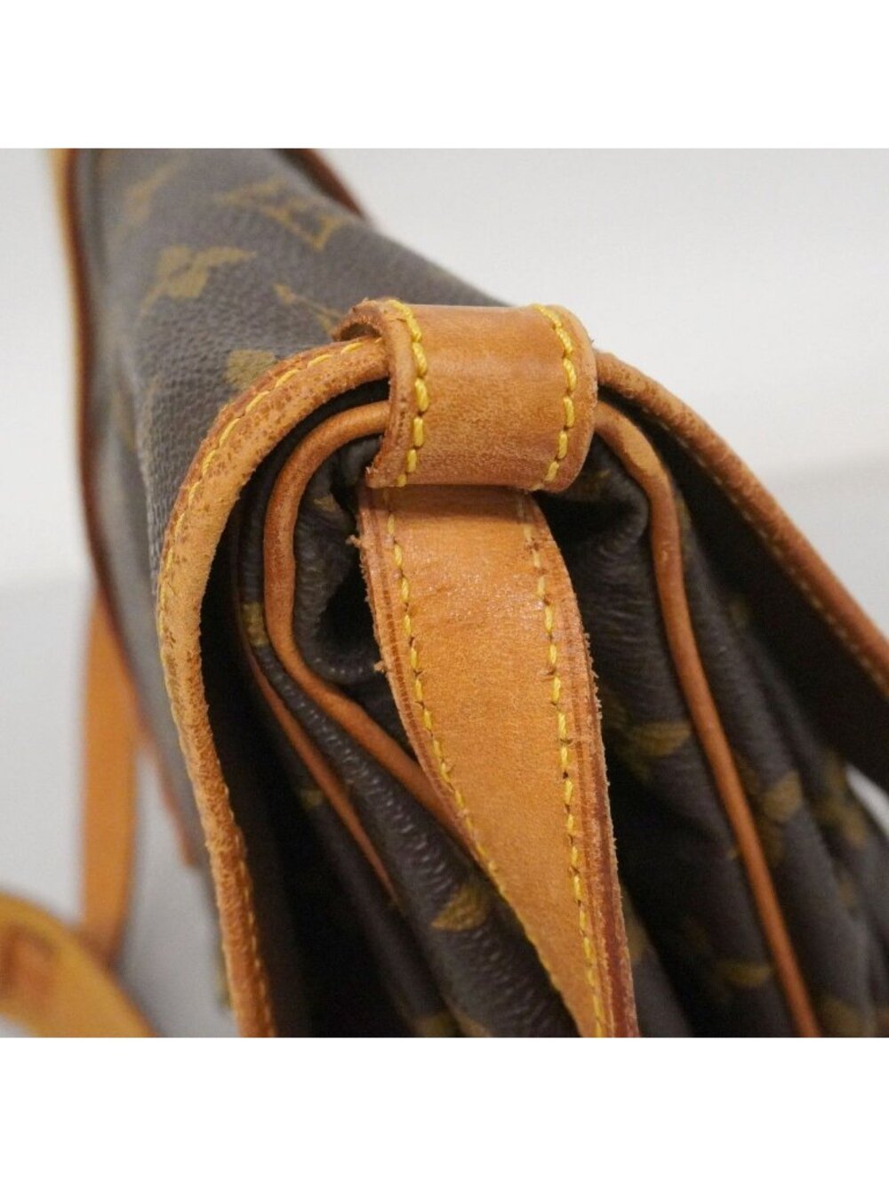 Louis Vuitton Shoulder Bag Monogram Saumur 30 Brown - Picture 6 of 10